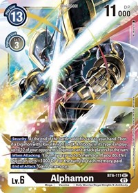 Alphamon #BT6-111 SEC