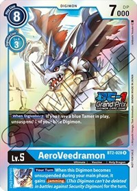 AeroVeedramon (DC-1 Grand Prix) #BT2-028 R