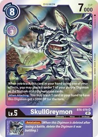 SkullGreymon #BT6-078 SR