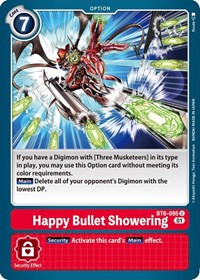Happy Bullet Showering #BT6-095 U