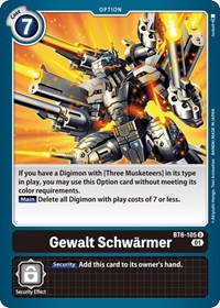 Gewalt Schwarmer #BT6-105 U