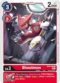 Shoutmon #BT6-008 C