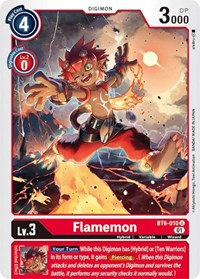 Flamemon #BT6-010 U