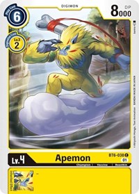 Apemon #BT6-038 C