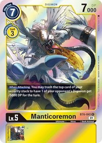 Manticoremon #BT6-041 R