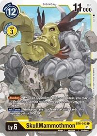 SkullMammothmon #BT6-043 C
