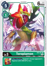 Toropiamon #BT6-051 U