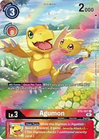 Agumon (Alternate Art) #BT6-007 U
