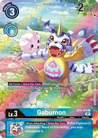 Gabumon (Alternate Art) #BT6-019 U