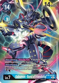 Gabumon - Bond of Friendship (Alternate Art) #BT6-030 SR