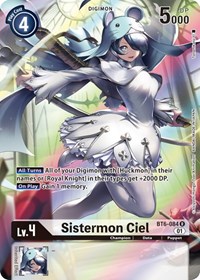 Sistermon Ciel (Alternate Art) #BT6-084 R