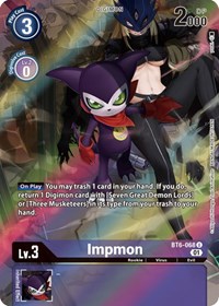 Impmon (Alternate Art) #BT6-068 U