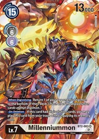 Millenniummon (1-Year Anniversary Box Topper) #BT2-083 SR