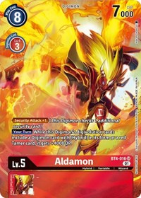 Aldamon (1-Year Anniversary Box Topper) #BT4-016 SR