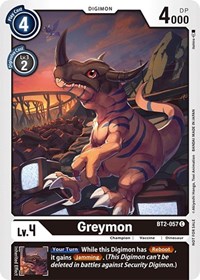 Greymon - BT2-057 (Official Tournament Pack Vol.3) #BT2-057 C
