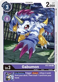 Gabumon - BT2-069 (Official Tournament Pack Vol.3) #BT2-069 C