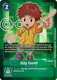 Izzy Izumi (Official Tournament Pack Vol.3) #BT1-088 R