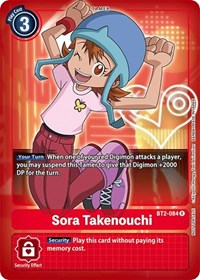 Sora Takenouchi (Official Tournament Pack Vol.3) #BT2-084 R