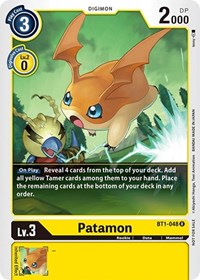 Patamon (Official Tournament Pack Vol.3) #BT1-048 R