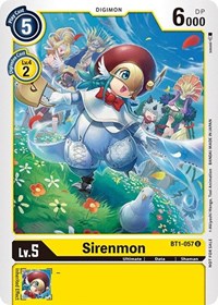 Sirenmon (Winner Pack Double Diamond) #BT1-057 U