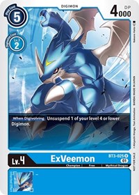 ExVeemon (Winner Pack Double Diamond) #BT3-025 R