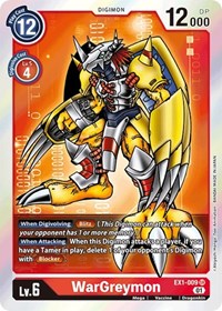 WarGreymon #EX1-009 SR