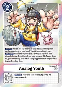 Analog Youth #EX1-066 R