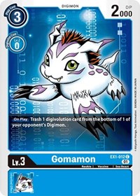 Gomamon #EX1-012 C