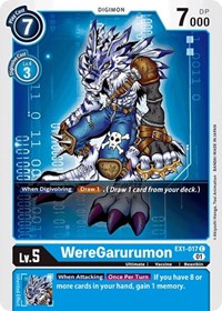 WereGarurumon #EX1-017 C