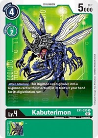 Kabuterimon #EX1-035 U