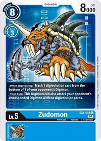 Zudomon #EX1-018 C