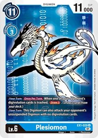 Plesiomon #EX1-020 U