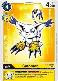 Gatomon #EX1-026 U