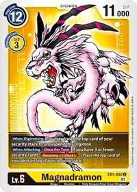 Magnadramon #EX1-032 U