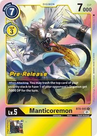 Manticoremon #BT6-041 R