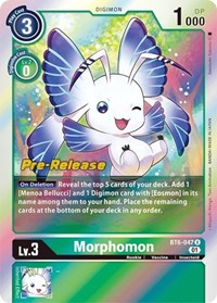 Morphomon #BT6-047 R