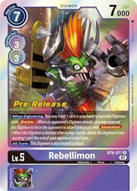Rebellimon #BT6-077 R