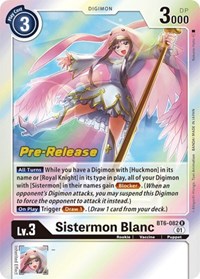 Sistermon Blanc #BT6-082 R