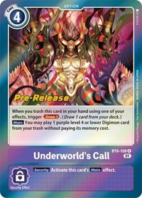 Underworld's Call #BT6-108 R