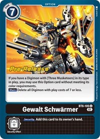 Gewalt Schwarmer #BT6-105 U