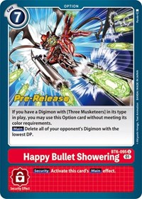 Happy Bullet Showering #BT6-095 U