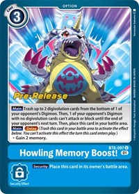 Howling Memory Boost! #BT6-097 U