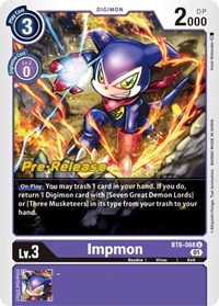 Impmon #BT6-068 U