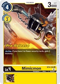 Mimicmon #BT6-036 U