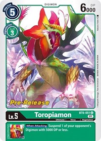 Toropiamon #BT6-051 U
