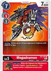 Megadramon #EX1-007 C