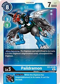 Paildramon #EX1-019 R