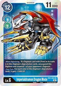 Imperialdramon Dragon Mode #EX1-022 SR