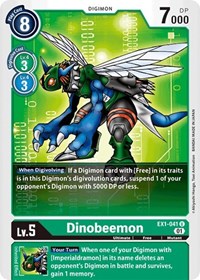 Dinobeemon #EX1-041 U