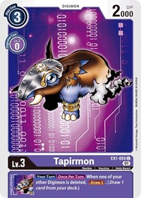 Tapirmon #EX1-055 C